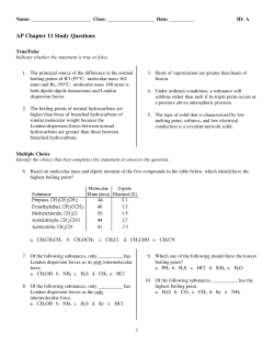 AP Chapter 11 Study Questions