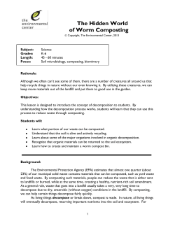 Hidden World - The Environmental Center