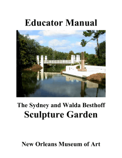 The Sydney and Walda Besthoff Sculpture Garden