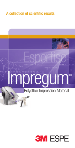 Impregum Polyether Scientific Facts