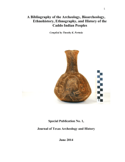 Bibliography of the Caddo People