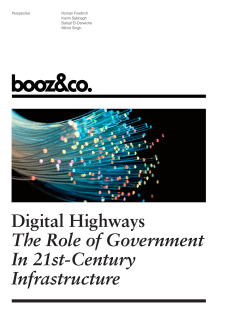 Digital Highways The Role of Government In 21st-Century