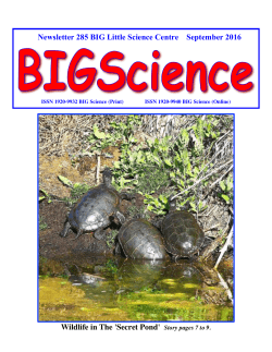 Newsletter 285 - BIG Little Science Centre