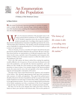 An Enumeration of the Population