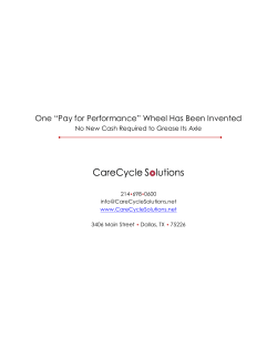 One &ldquo;Pay for Performance&rdquo; Wheel Has Been Invented