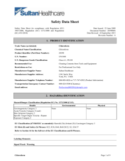Chloroform - Arnold Dental Supply