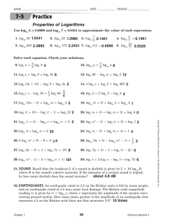 7.5 Practice Answers