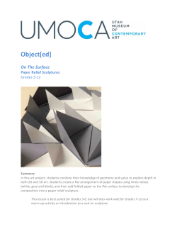 On The Surface - Utah Museum of Contemporary Art