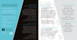 RUTHERGLEN WINEMAKERS LUNCH AND DINNER KING