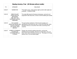 Stealing America, Final (90 Minutes without