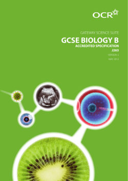 gcse biology b