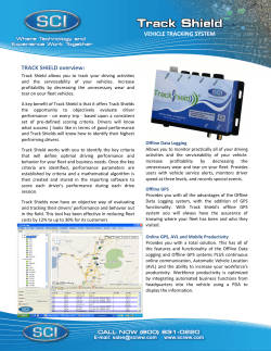 TO DOWNLOAD Track Shield ™ INFORMATION PACKET