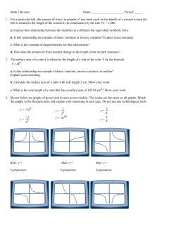 Math 2 Review - Rapid City Area Schools