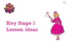 Key Stage 1 Lesson ideas