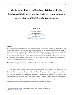 Full Text PDF - International Journal of Liberal Arts And Social Science
