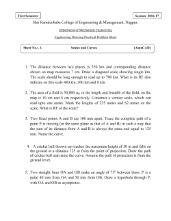 Engineering Drawing Practical Problem Sheet