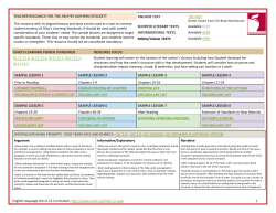 Grade 11 The Help Teacher Resource NEW