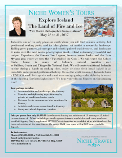 Explore Iceland The Land of Fire and Ice