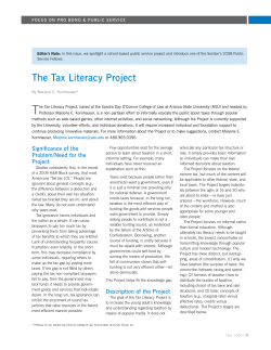 fOCUS ON PRO BONO - American Bar Association