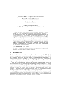 Quadrilateral-Octagon Coordinates for Almost Normal Surfaces