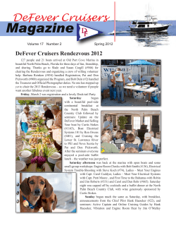DeFever Cruisers Rendezvous 2012