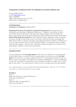 Teaching plan.