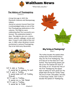 Thanksgiving Edition