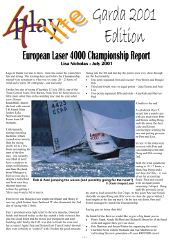 01/2001 - 4000 Class Association