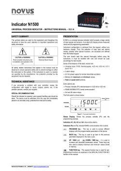 5001082 V23 A - Manual N1500 - English A4