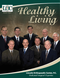 LOC Healthy Living Magazine- Volume 1 Issue 1