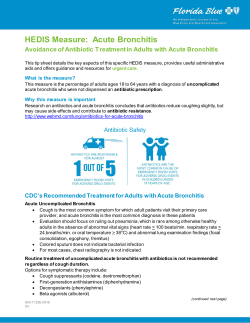 Avoidance of Antibiotic Treatment in Adults with Acute