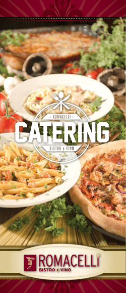 catering - Romacelli
