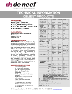 Microfine Cement MC 300