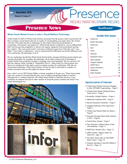 Presence News - Presence Marketing