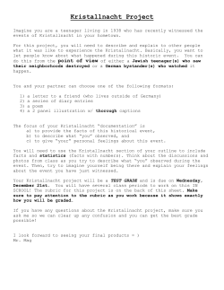 Kristallnacht Project