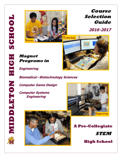 2016-17 Course Guide Directory