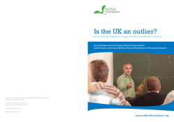 Is the UK an outlier?