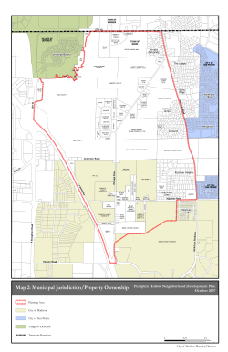 Map 2: Municipal Jurisdiction/Property Ownership