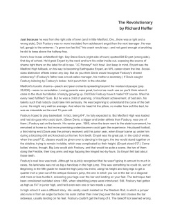 The Revolutionary by Richard Hoffer