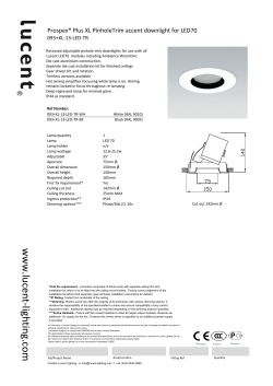 093+XL-13-LED-TR - Lucent Lighting