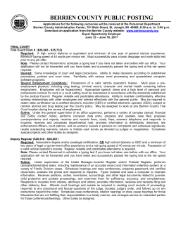 berrien county public posting