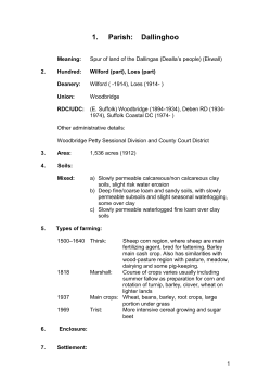 Dallinghoo - Suffolk Heritage Explorer