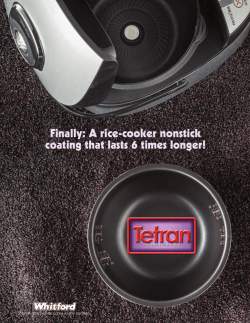 Finally: A rice-cooker nonstick coating that lasts 6 times longer