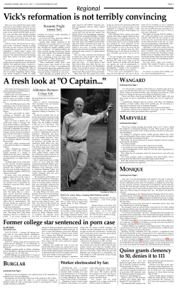 A fresh look at "O Captain..."