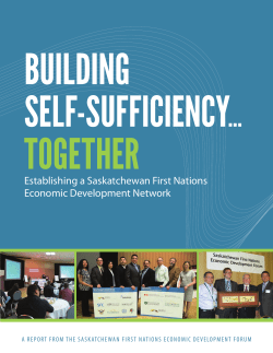 Building Self-Sufficiency&hellip;Together