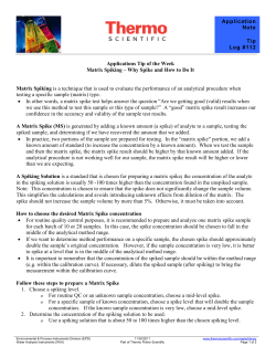 Application Note Tip Log #112