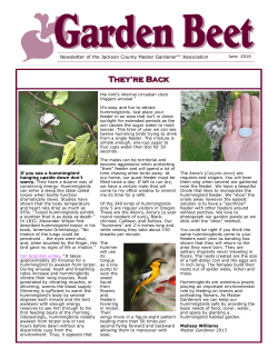 June 2016 - Jackson County Master Gardener Association