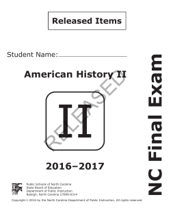 pdf, 734kb - North Carolina Public Schools