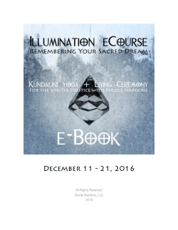 Illumination ECourse EBook 2016