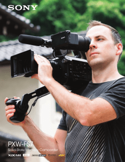 now - Sony | Broadcast